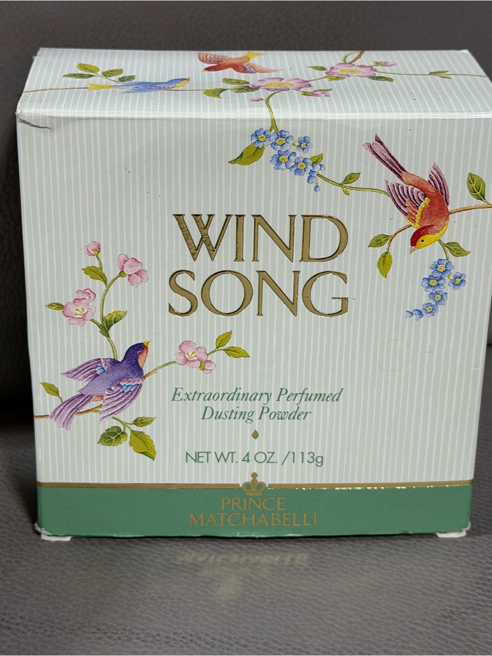 New Wind Song Extraordinary Perfumed Dusting Powder (4 oz) by Prince Matchabelli